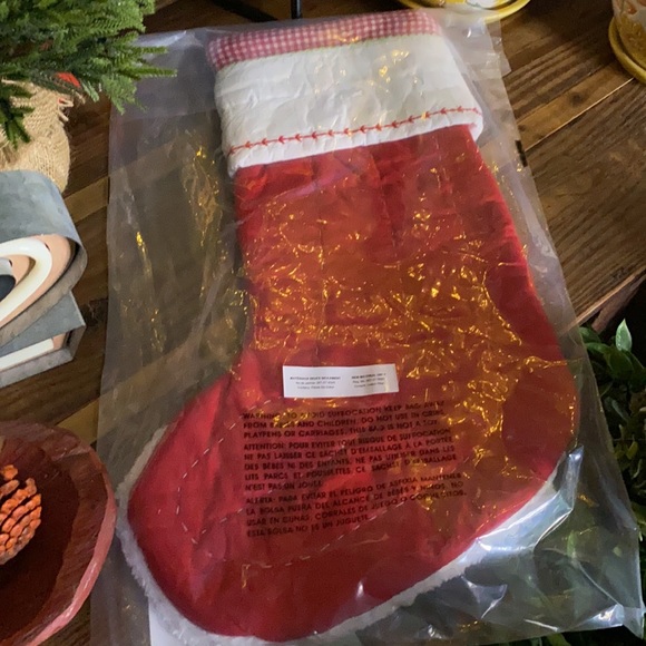 Pottery Barn Kids Disney Mickey Mouse Quilted Christmas Stocking - Picture 7 of 14